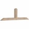 Ekena Millwork Portland Smooth Timber Gable Bracket, Douglas Fir, 60"W x 17"H x 3 1/2"D x 3 1/2"F, 7/12 Pitch GBW060X17X0404POR00SDF - alternate 3